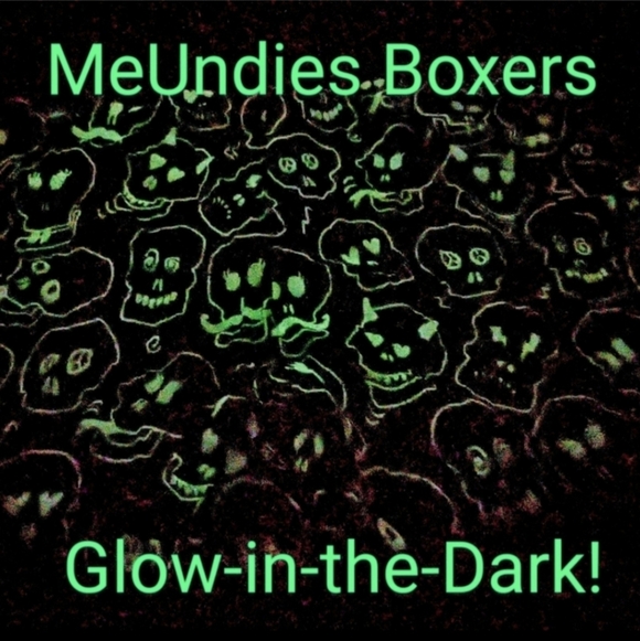 MeUndies Other - NWOT MeUndies Glow in the Dark Skull Men's Button Boxers Medium